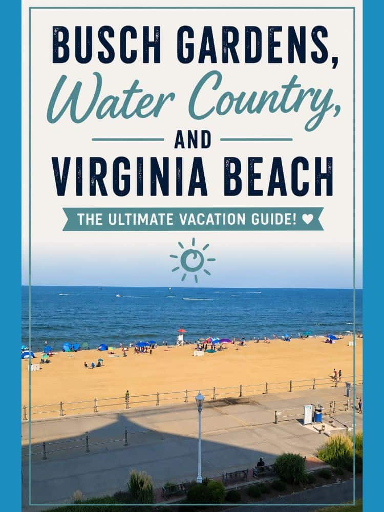 Busch Gardens Water Country and Virginia Beach