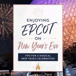 Enjoying Epcot on New Years Eve