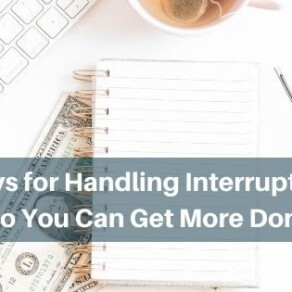 handling interruptions