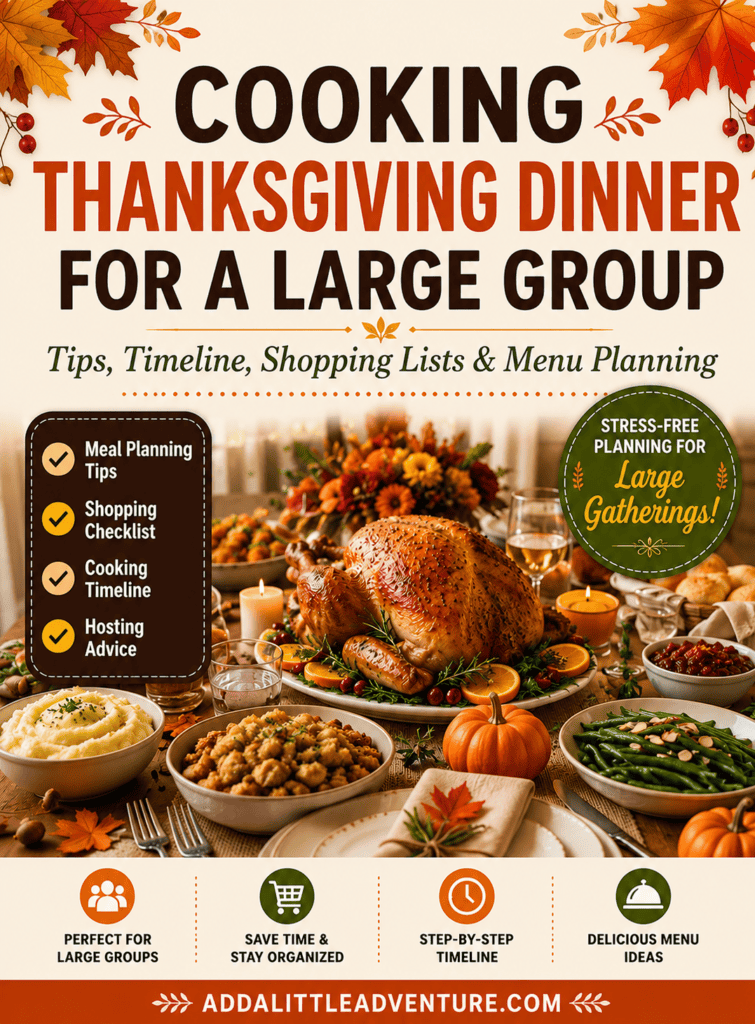 Cooking Thanksgiving Dinner for a Large Group