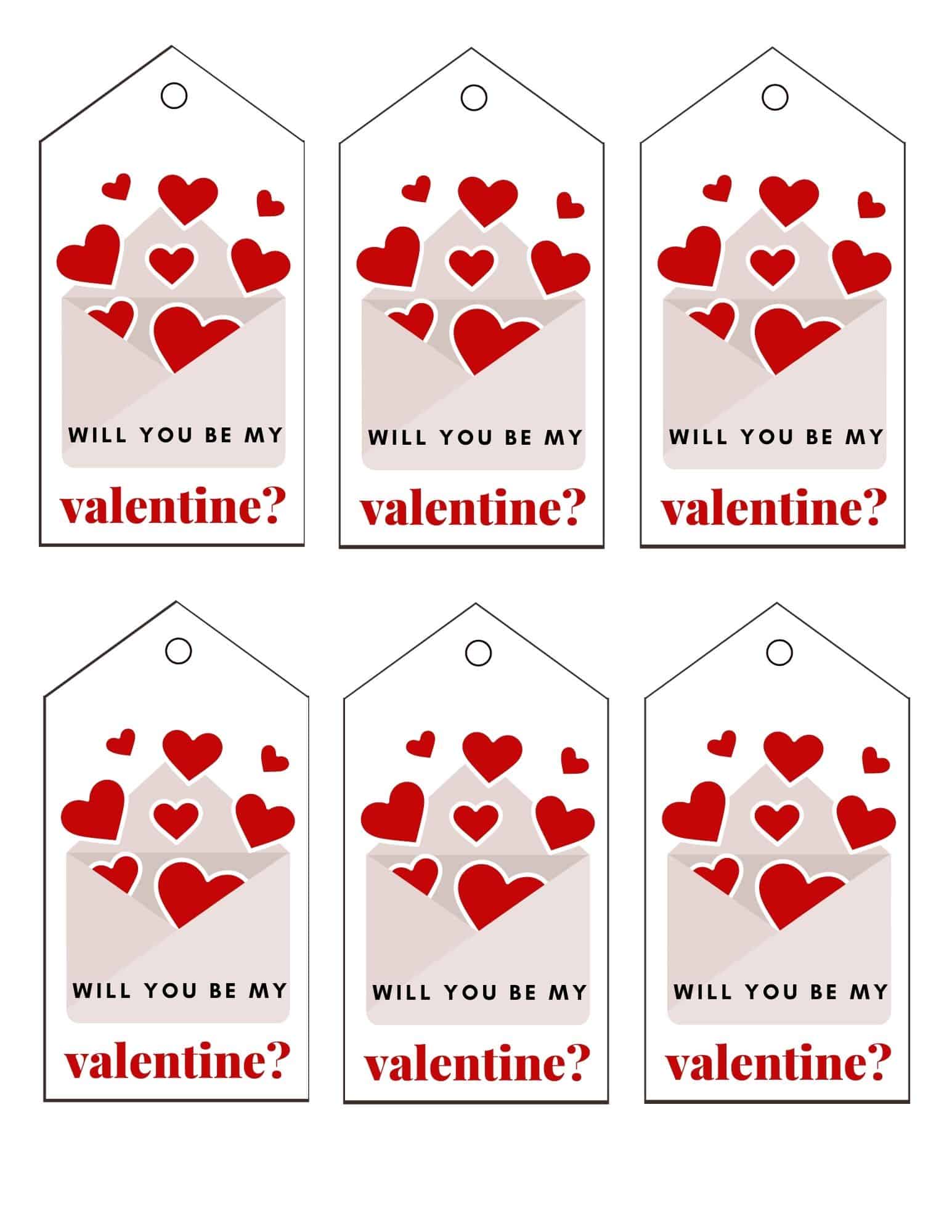 Free Printable Valentine Tags - Add A Little Adventure