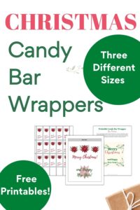 Christmas Candy Bar Wrappers - Free Printables
