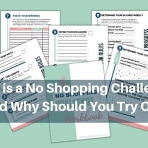 no shopping challenge
