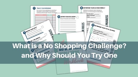 What is a no Shopping Challenge?
