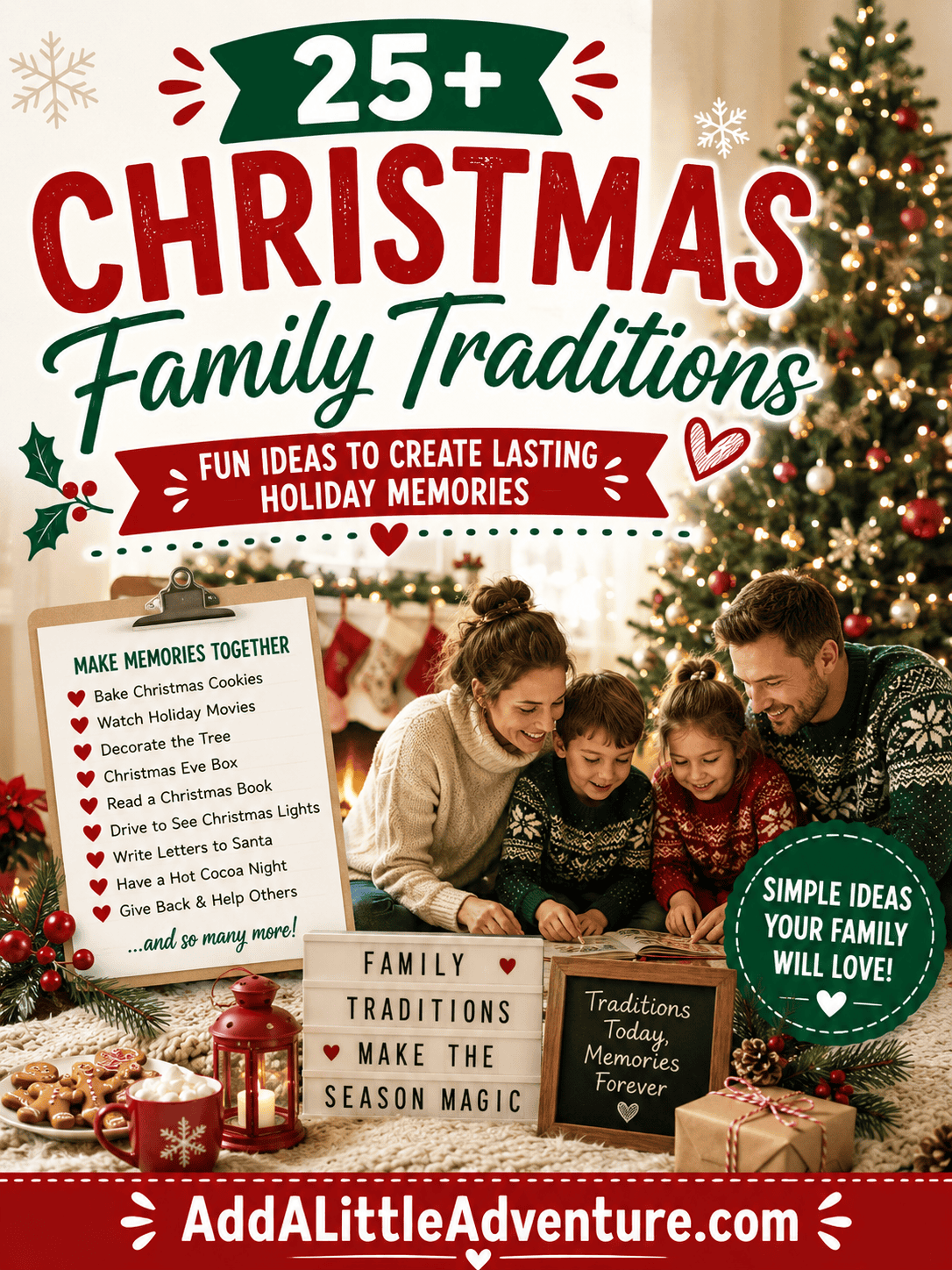 25+ Christmas Family Traditions