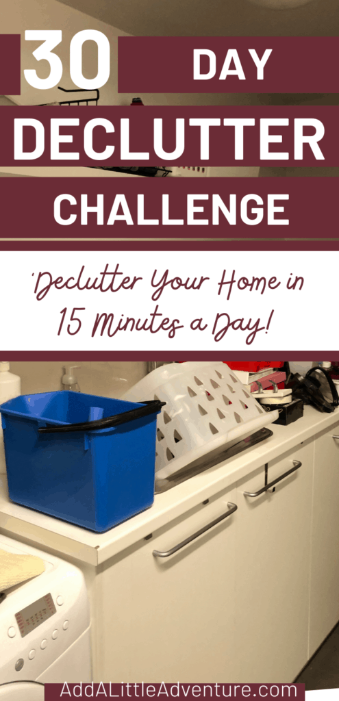 30 Day Decluttering Challenge