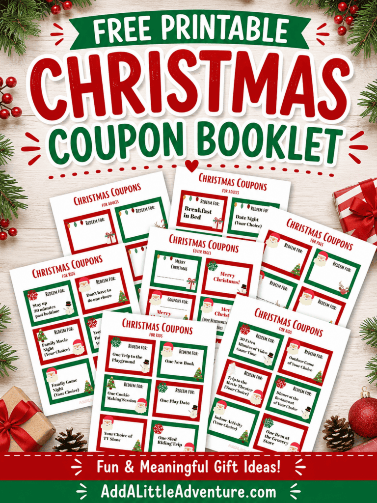 Free Printable Christmas Coupon Booklet
