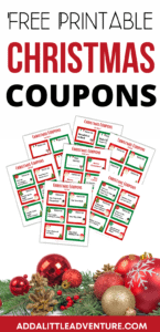 Printable Christmas Coupon Booklet for Kids or Adults