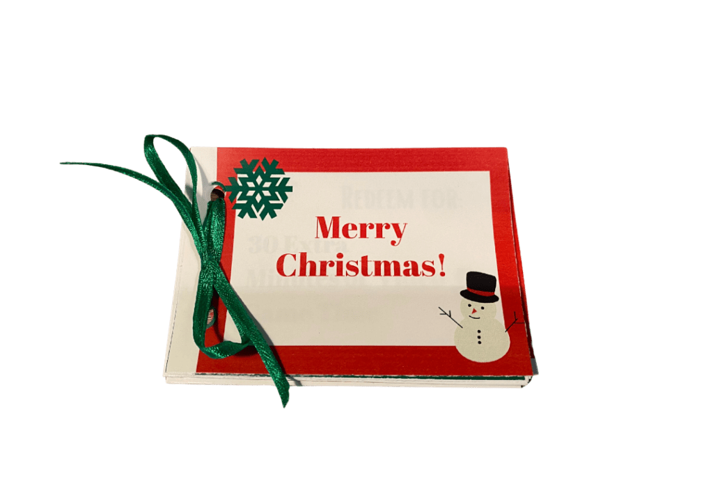 Christmas Coupon Booklet