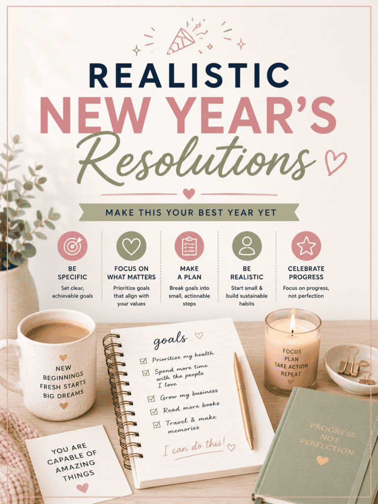 Realistic New Year's Resolutions