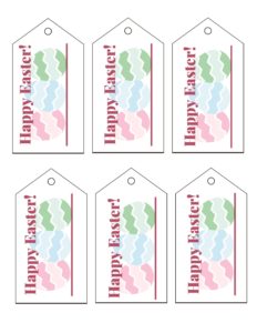 Free Printable Easter Tags - Add A Little Adventure