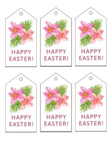 Free Printable Easter Tags - Add A Little Adventure
