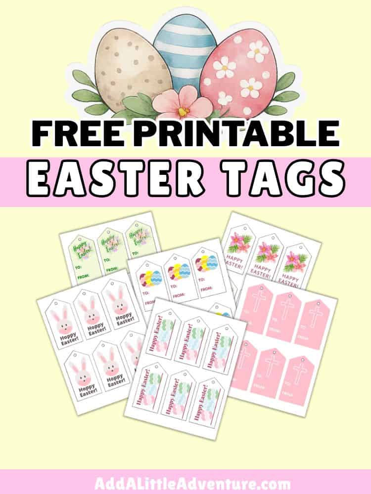 Free Printable Easter Tags