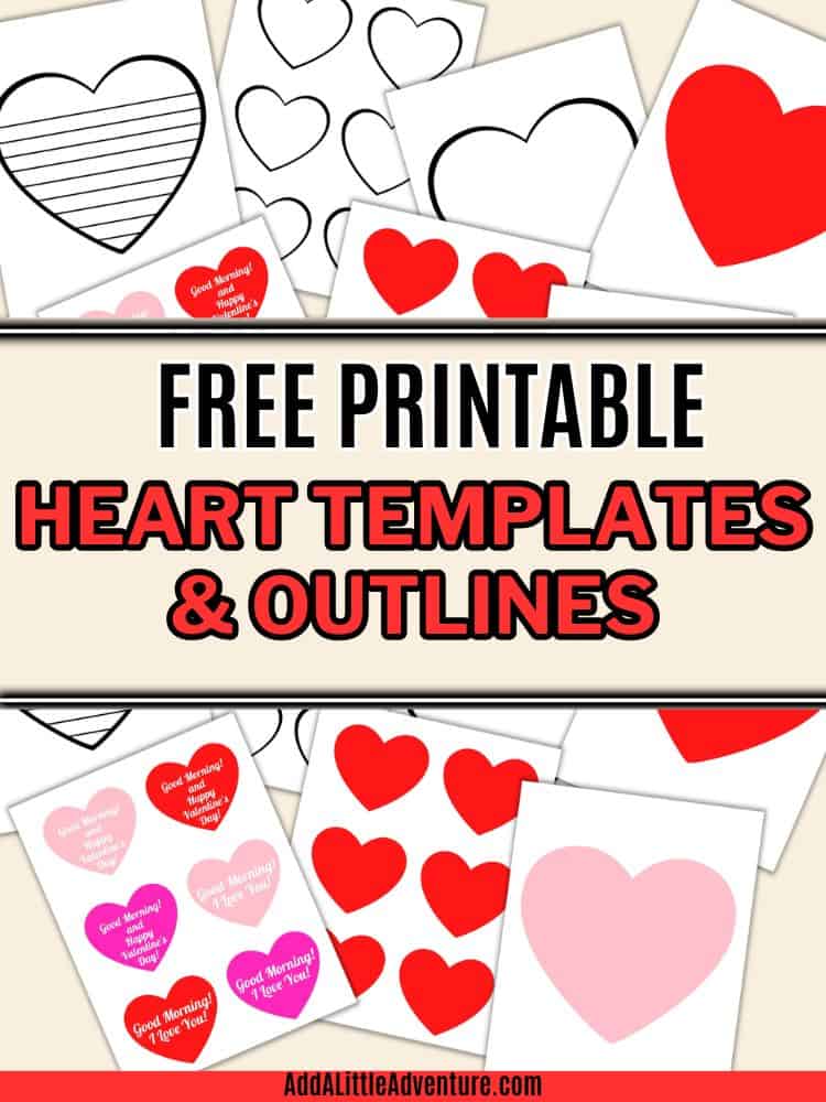 Free Printable Heart Templates & Outlines
