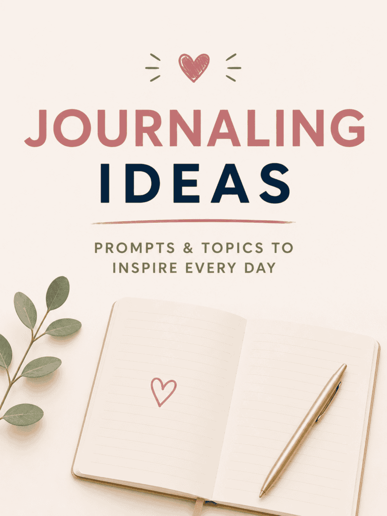 Journaling Ideas