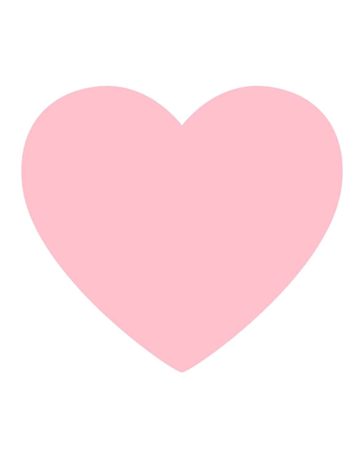 Free Printable Heart Templates Add A Little Adventure