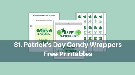 St. Patrick's Day Candy Wrappers