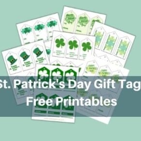 St. Patrick's Day Gift Tags - Free Printables