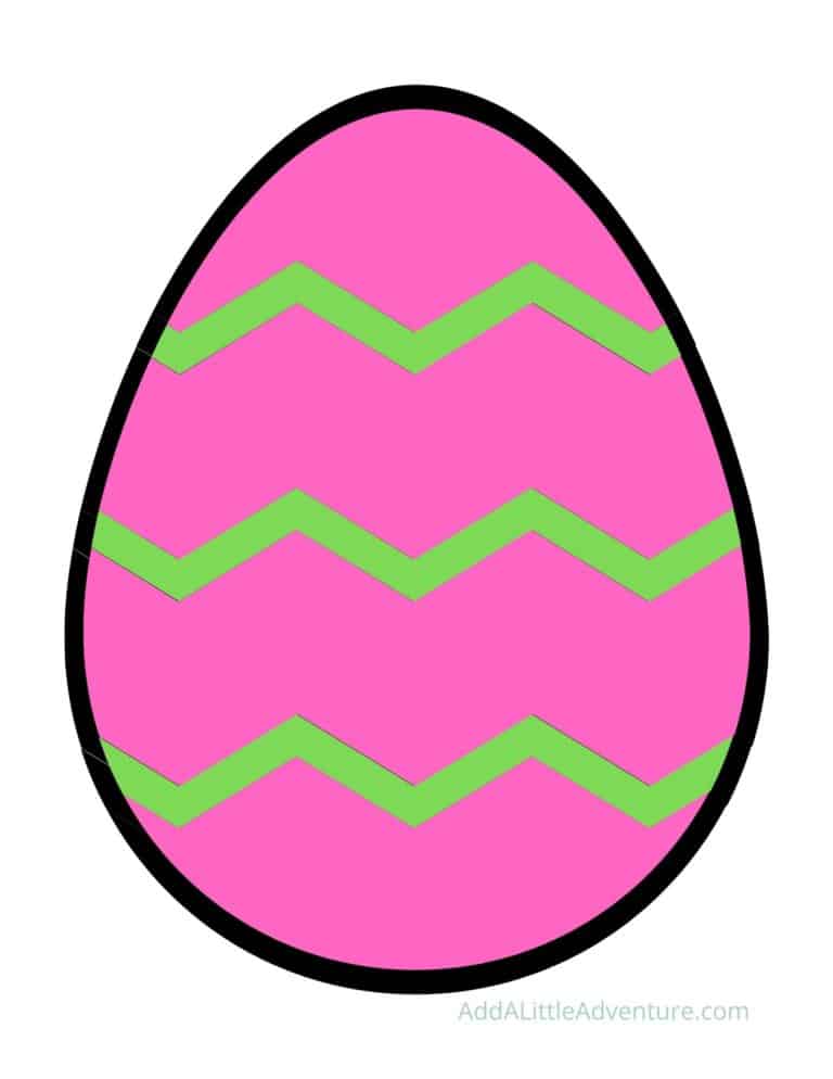Egg Shape Templates For Easter Add A Little Adventure