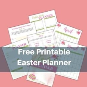 Free Printable Easter Planner
