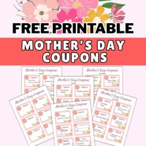 Free Printable Mother's Day Coupons