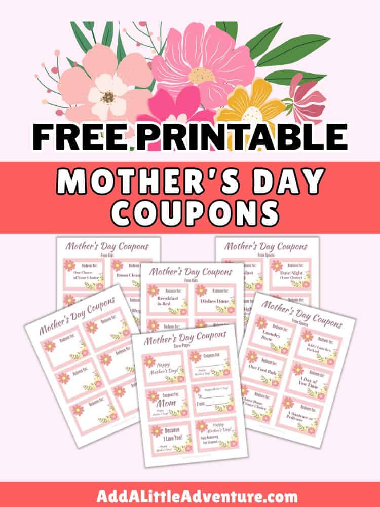 Free Printable Mother's Day Coupons
