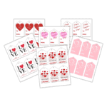 Free Printable Valentine Tags - Add A Little Adventure
