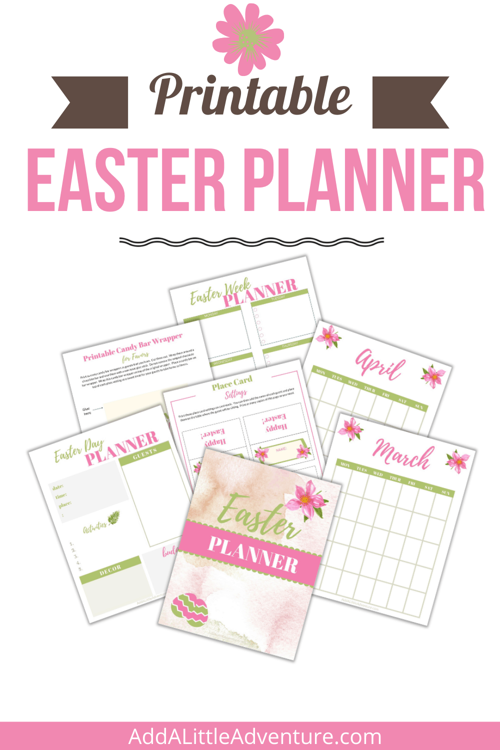 Easter Planner - Add A Little Adventure