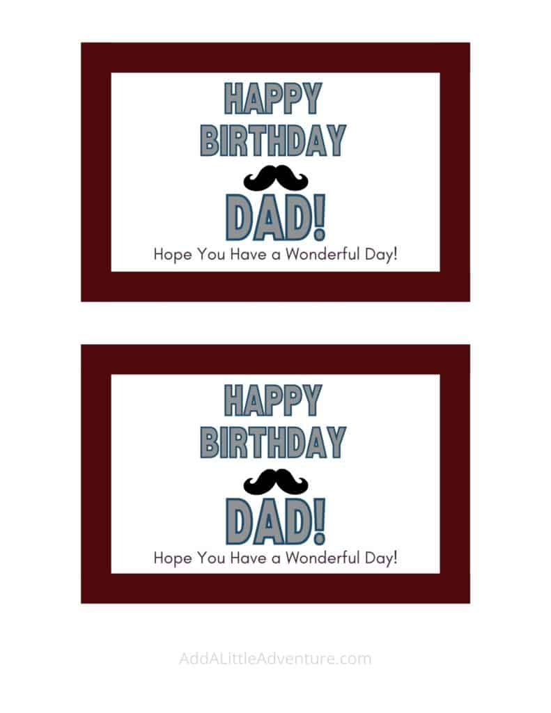 happy birthday dad beer labels