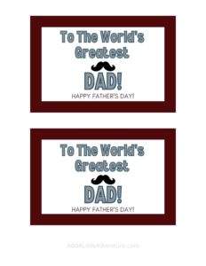 Father's Day Beer Labels - Free Printables - Add A Little Adventure