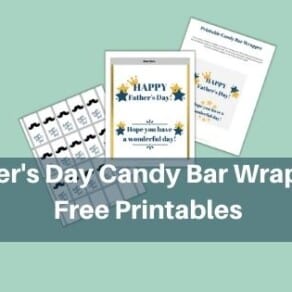 Father's Day Candy Bar Wrappers