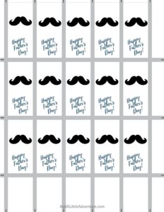 Father's Day Candy Bar Wrappers - Free Printables