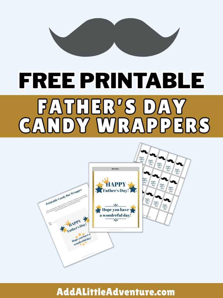 Free Printable Father's Day Candy Wrappers