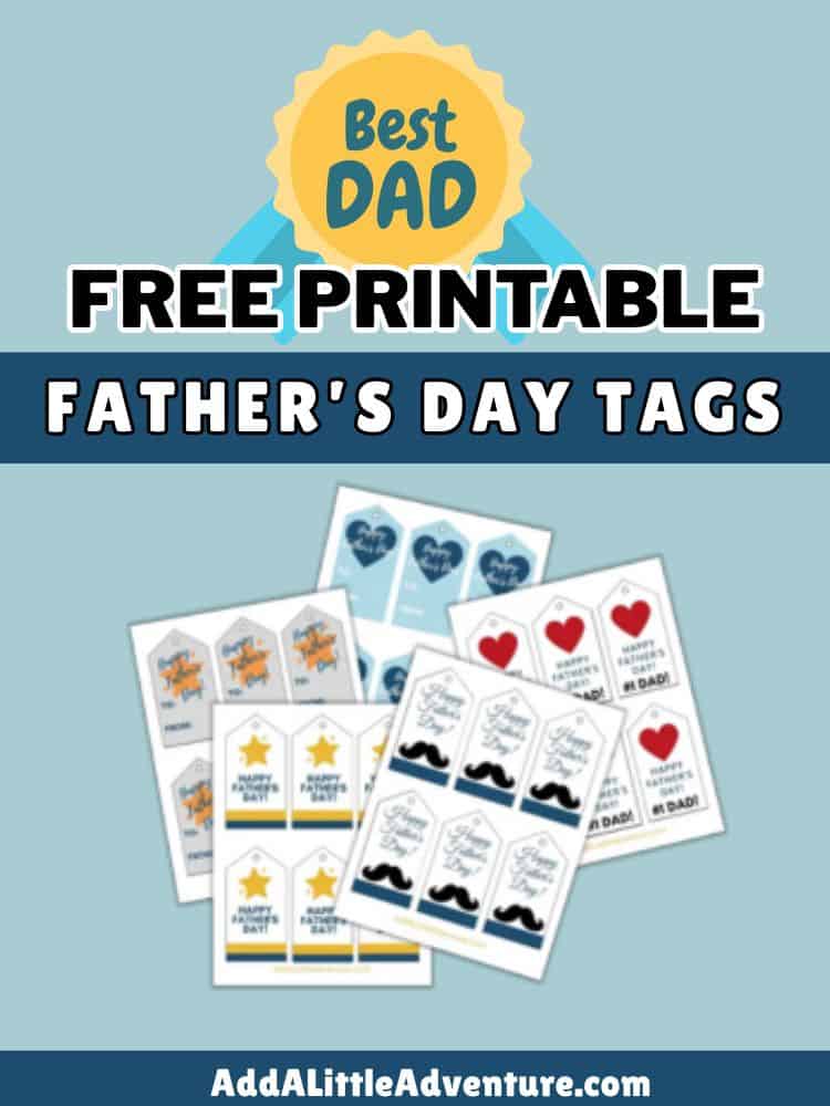 Free Printable Father's Day Tags