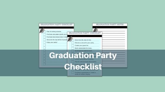 Graduation Party Checklist