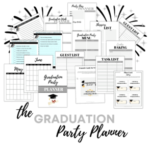 Graduation Party Planner - Free Printable - Add A Little Adventure