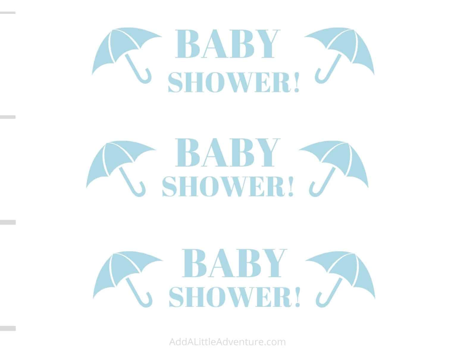 Baby Shower Water Bottle Labels - Free Printables - Add A Little Adventure