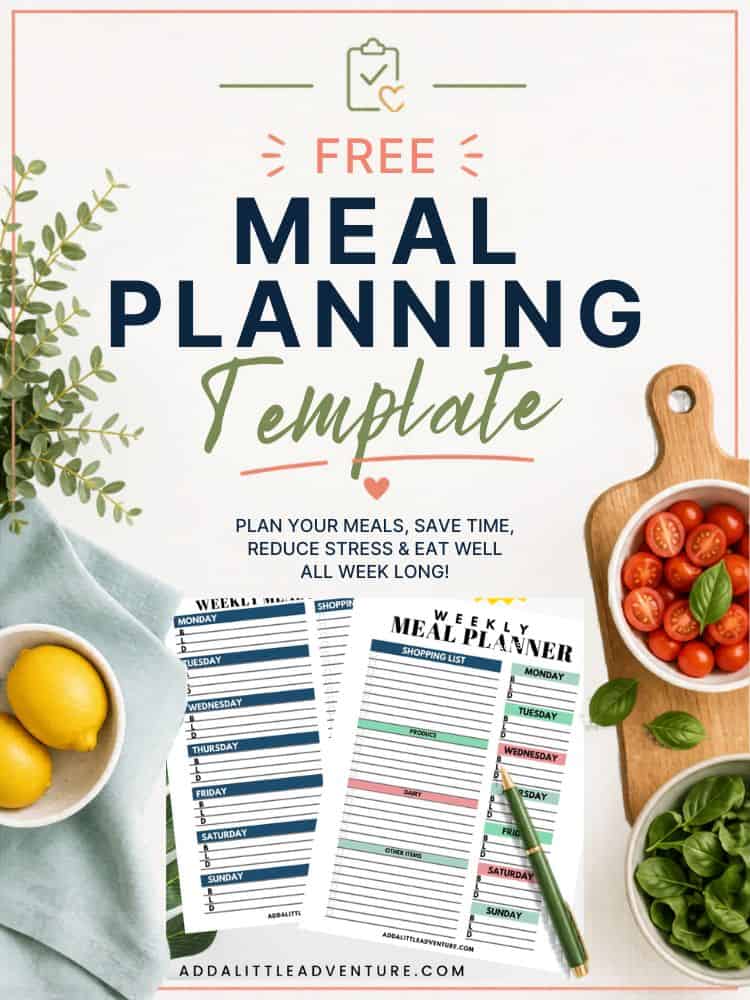 Free Meal Planning Template