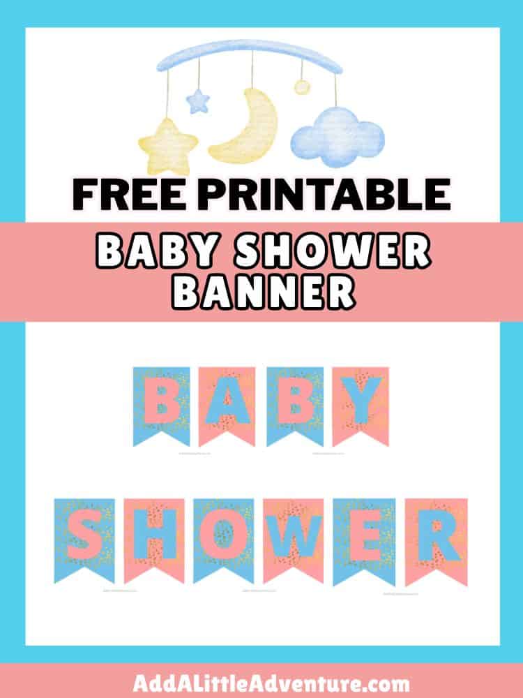 Free Baby Shower Banner