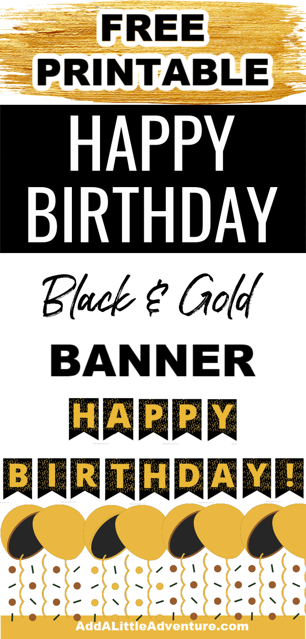 Printable Birthday Signs