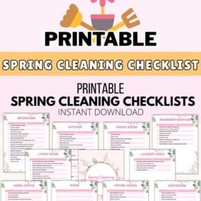 Free Printable Spring Cleaning Checklist