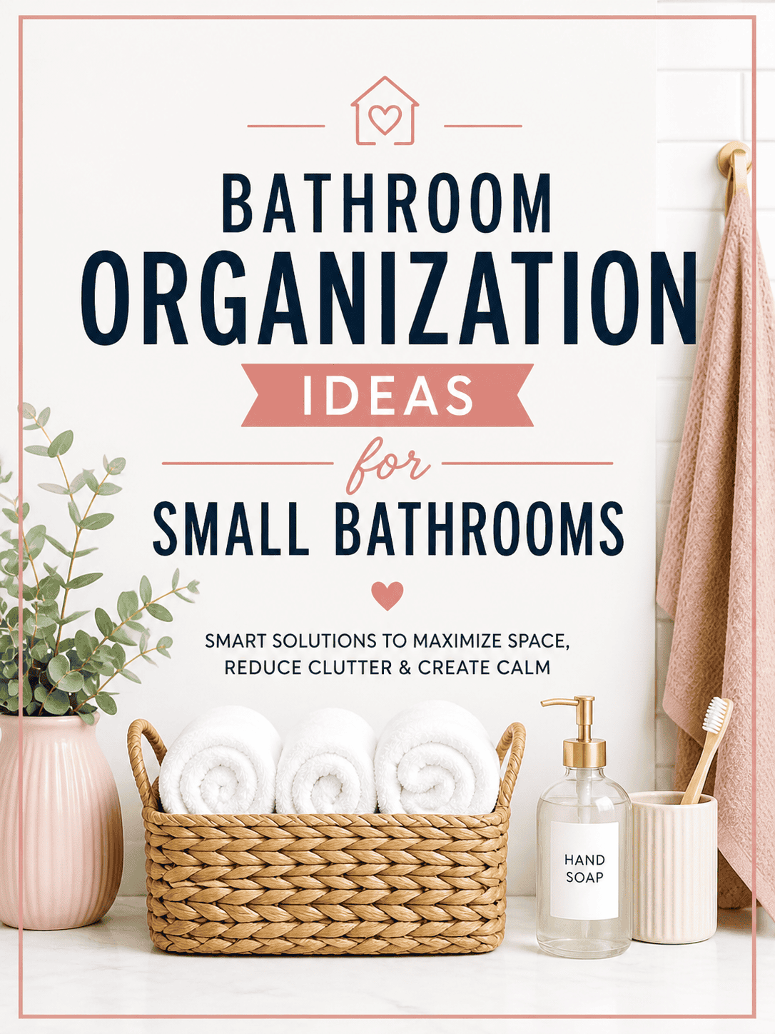 Bathroom Organization Ideas for Small Bathrooms