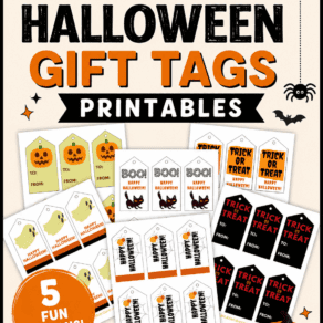 Free Halloween Gift Tags Printables