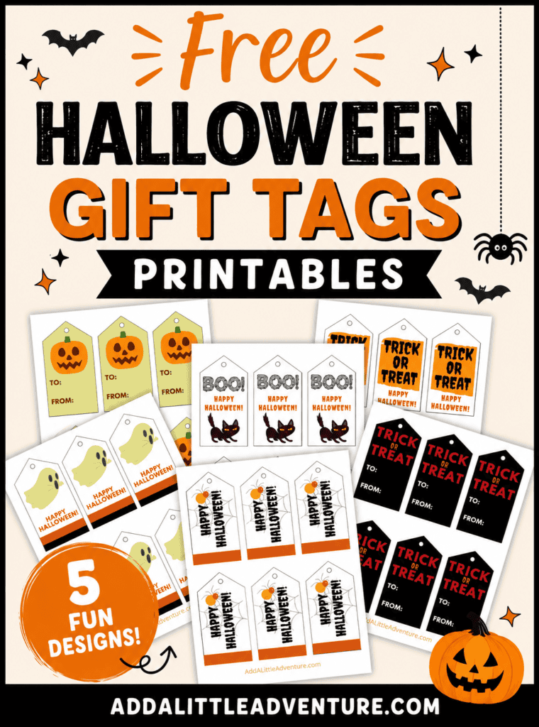 Free Halloween Gift Tags Printables
