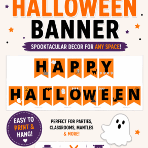 Free Printable Halloween Banner