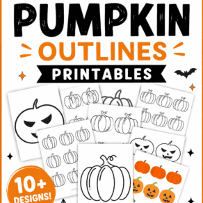 Free Pumpkin Outlines Printables