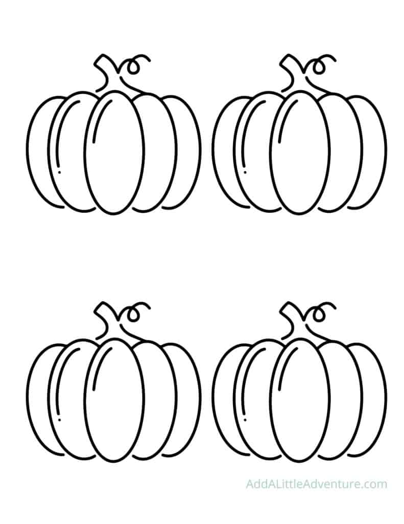 Medium Pumpkin Templates