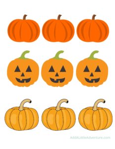 Pumpkin Outlines - Free Printables - Add A Little Adventure