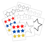 Star Templates - Small, Medium, and Large - Add A Little Adventure