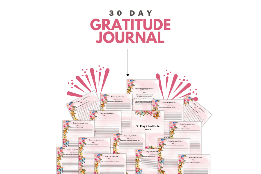 30 day gratitude journal